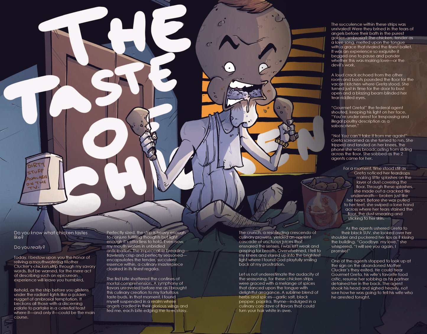 CHEW Limited Edition Slipcase Set (CHEW Holographic Cover RPG Book + CHEWniverse Holographic Cover RPG Book + Deluxe Slipcase + PDF)