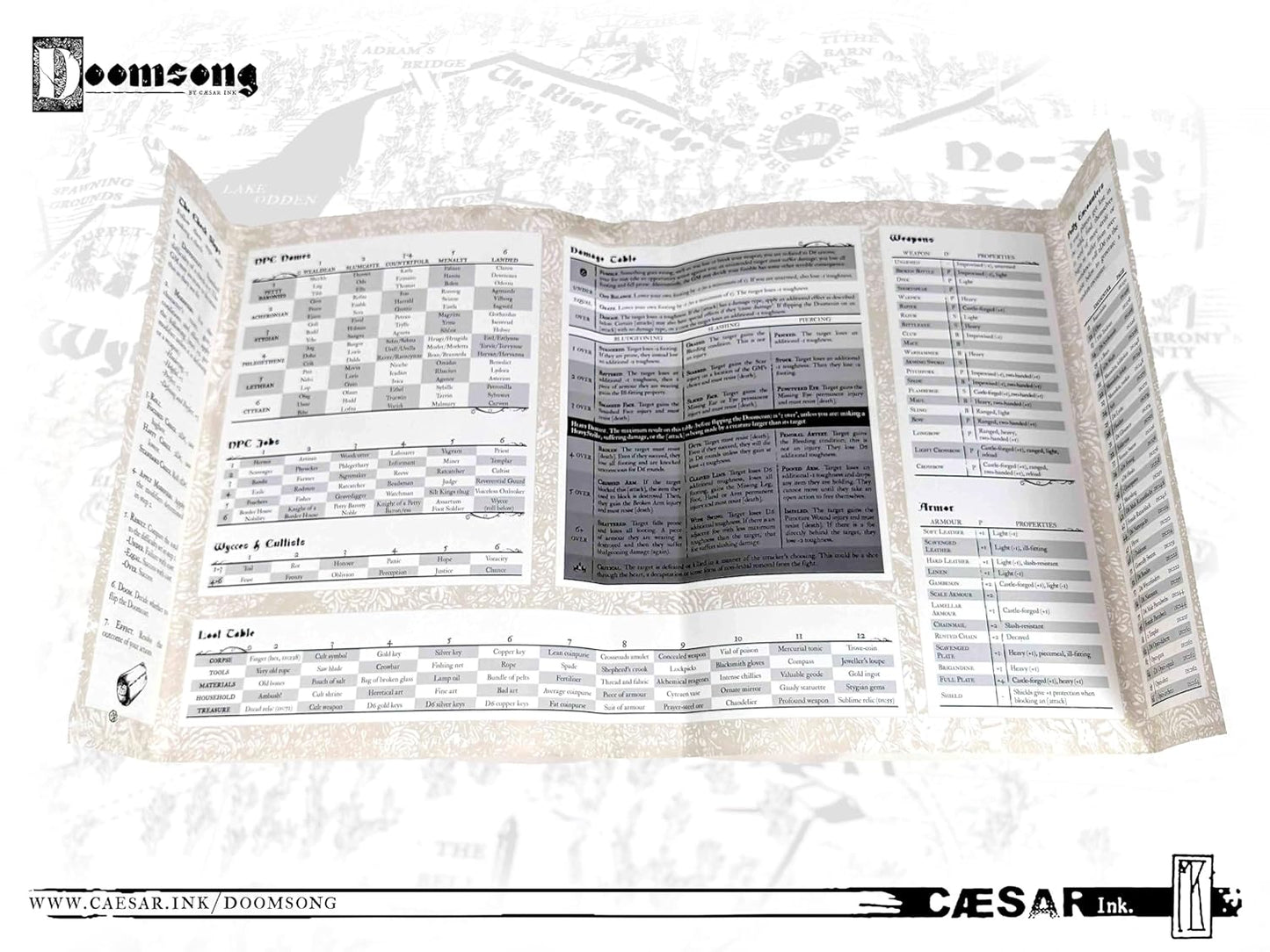 Doomsong (RPG Book + PDF) Hardcover