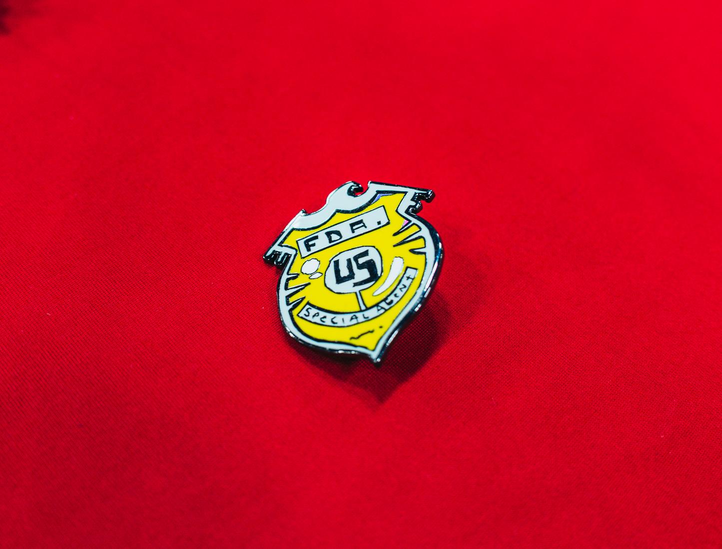 CHEW Enamel Pin (FDA Badge, POYO, or Chicken Bucket)