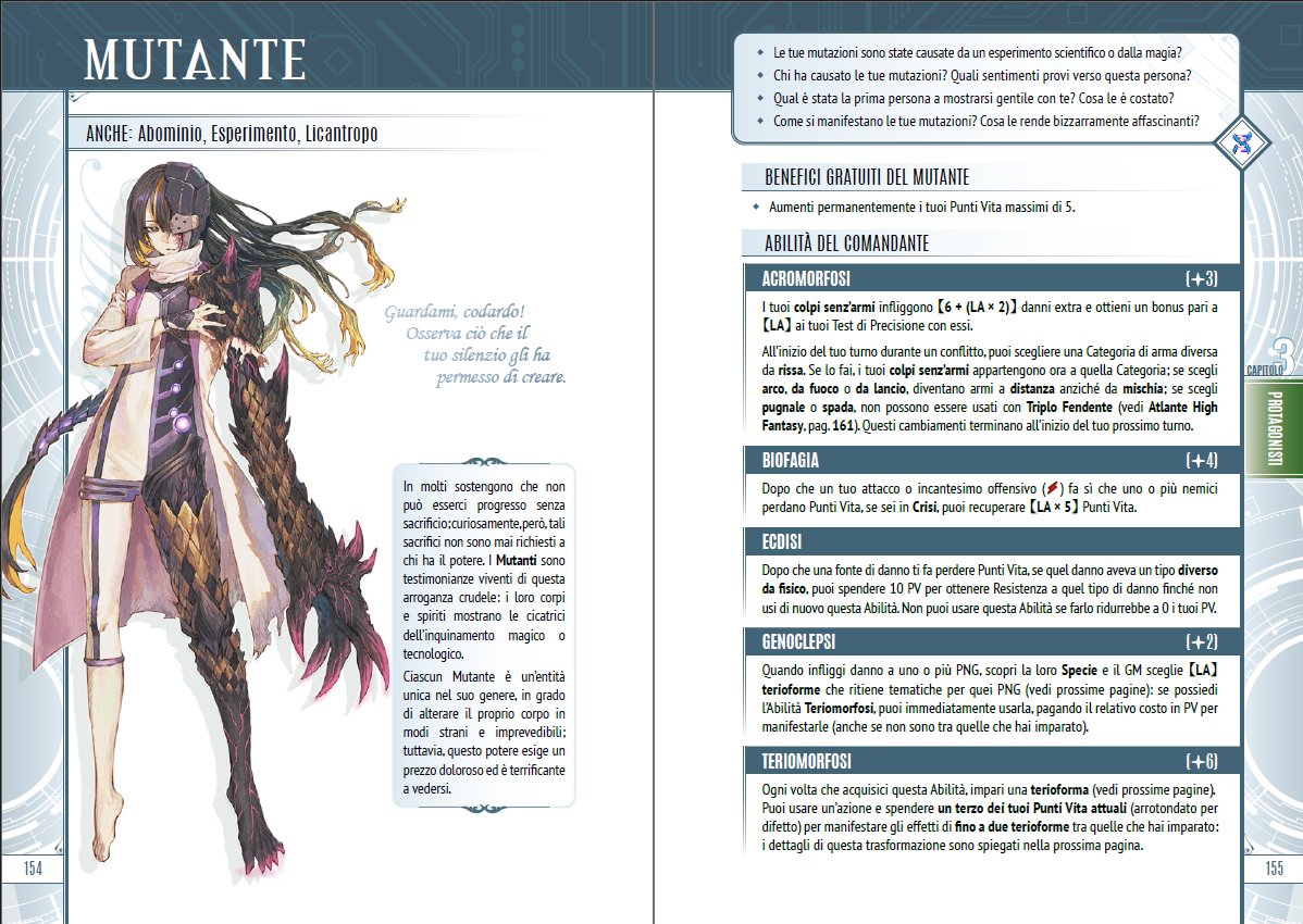 Fabula Ultima Atlas: Techno Fantasy (RPG Book + PDF)