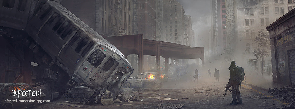 Infected! (RPG Book + PDF) DAMAGED Hardcover