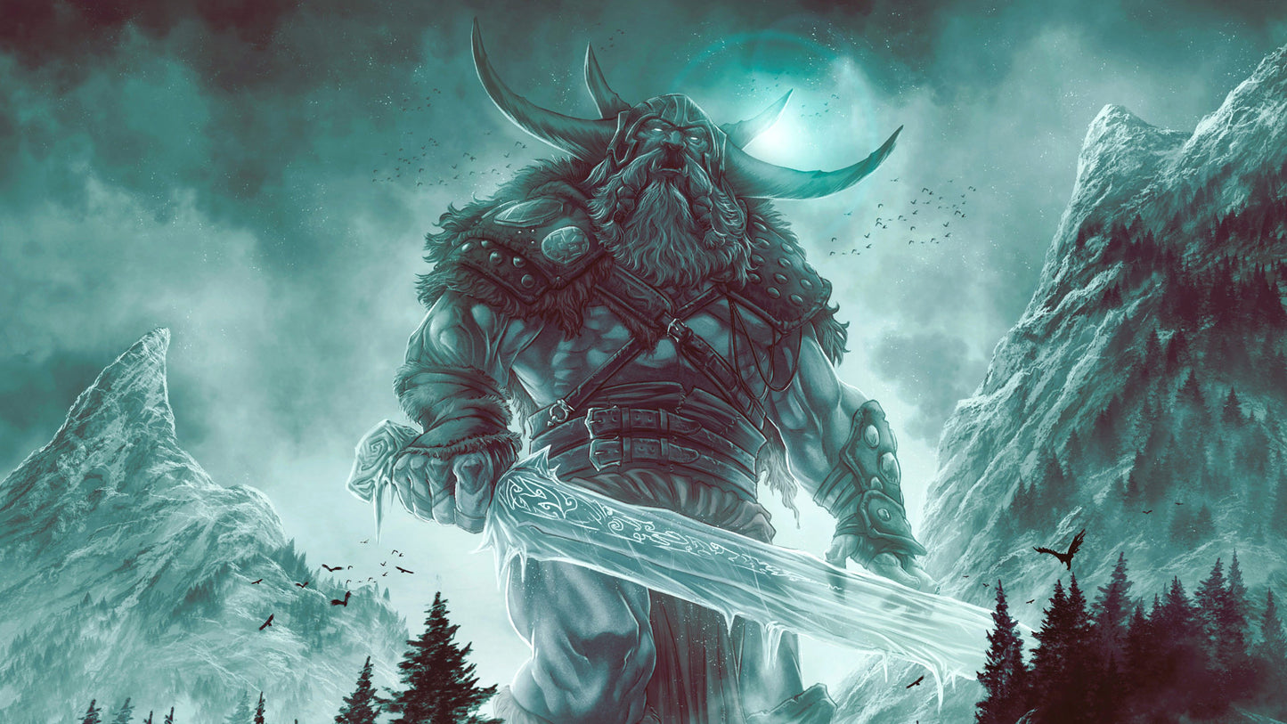 Journey to Ragnarok - 5E (RPG Book + PDF) Hardcover