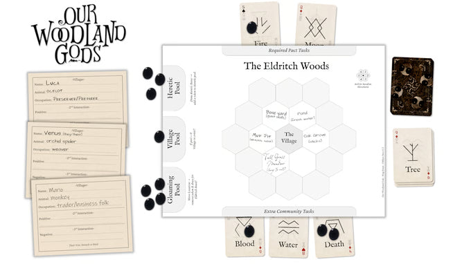 Our Woodland Gods (RPG Book + PDF) Hardcover