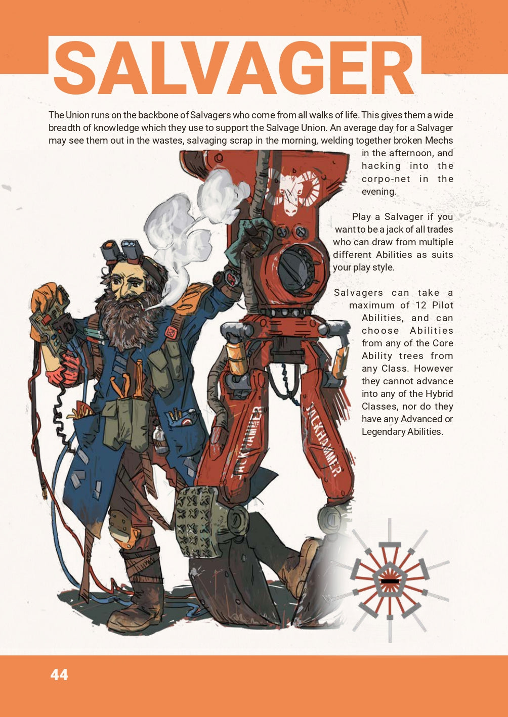 Salvage Union (RPG Book + PDF) Hardcover