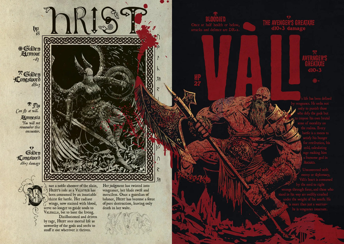 Berserkr (RPG Book + PDF) Hardcover