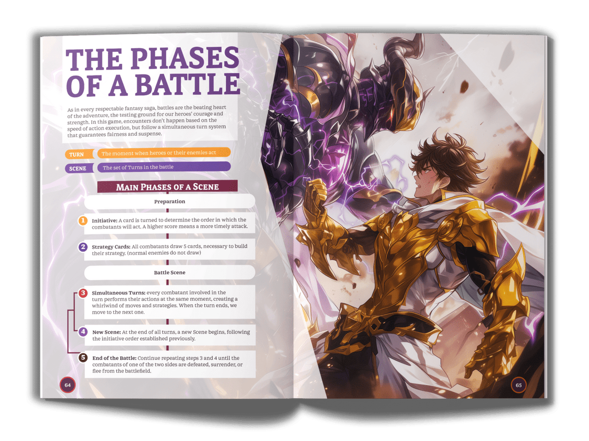 Gates of Krystalia: Hero Bundle (RPG Book + Card Deck + PDF)