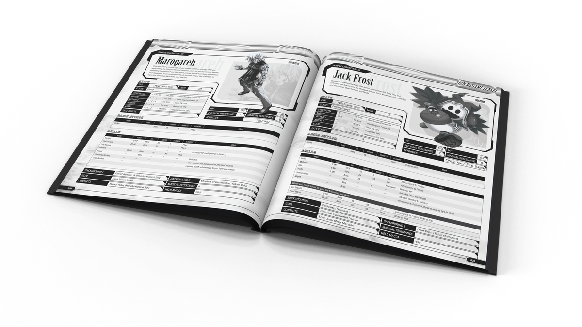 Shin Megami Tensei: The Roleplaying Game (RPG Book + PDF) Hardcover