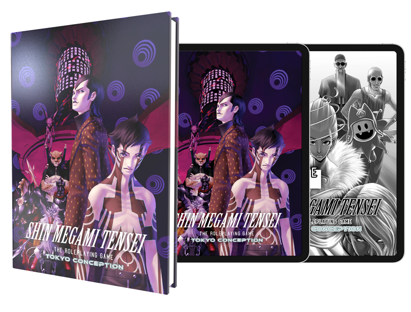 Shin Megami Tensei: The Roleplaying Game (RPG Book + PDF) Hardcover