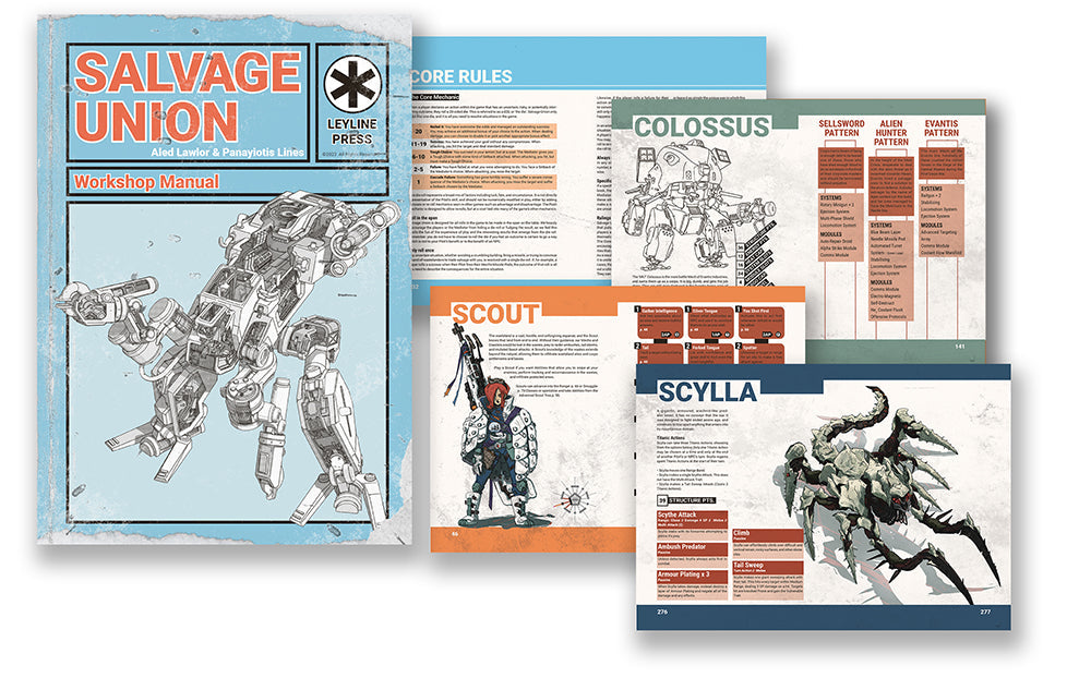 Salvage Union (RPG Book + PDF) Hardcover