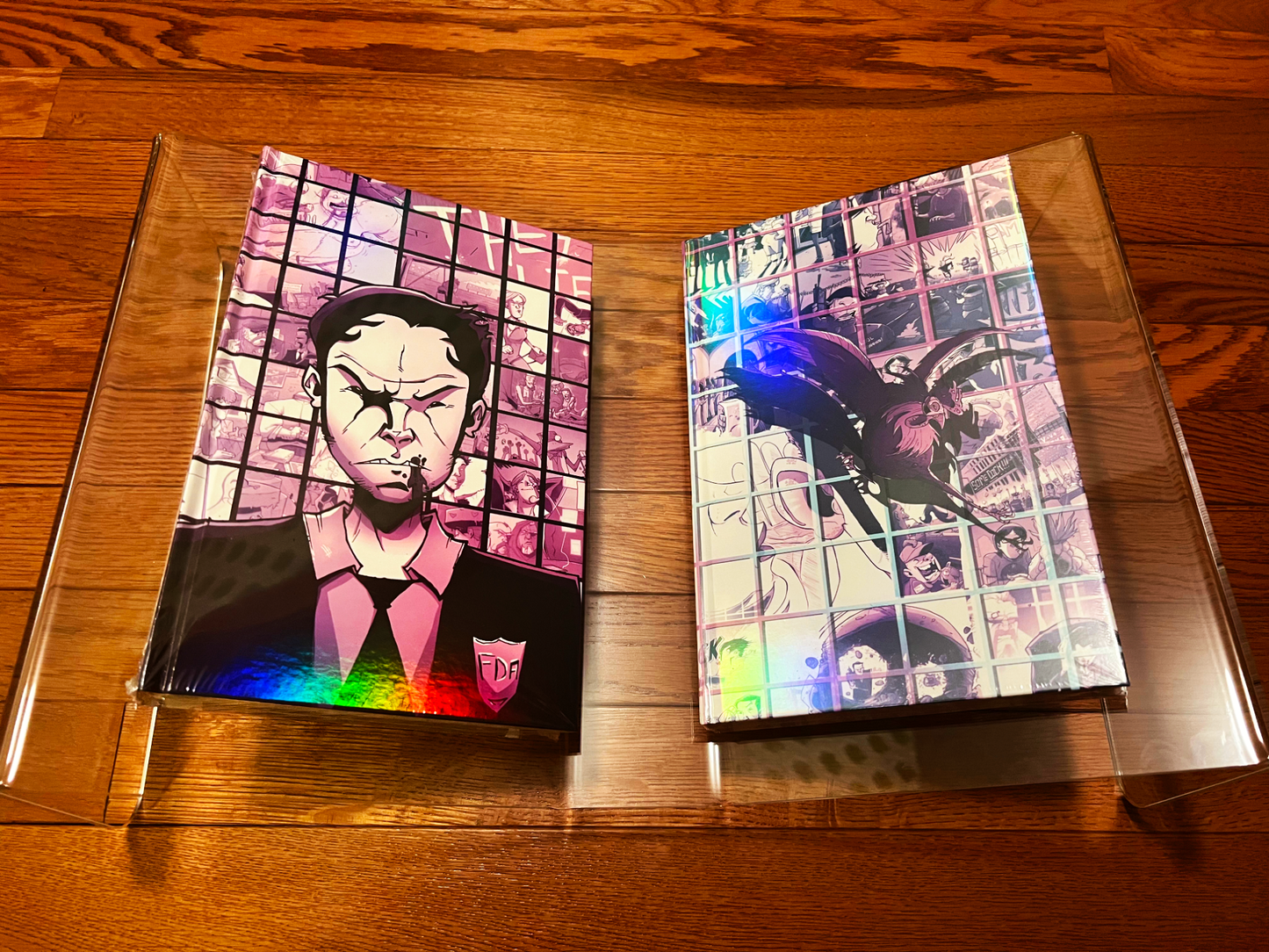 CHEW Limited Edition Slipcase Set (CHEW Holographic Cover RPG Book + CHEWniverse Holographic Cover RPG Book + Deluxe Slipcase + PDF)