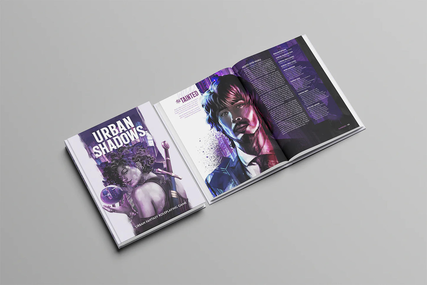 Urban Shadows - 2E (RPG Book + PDF) Hardcover