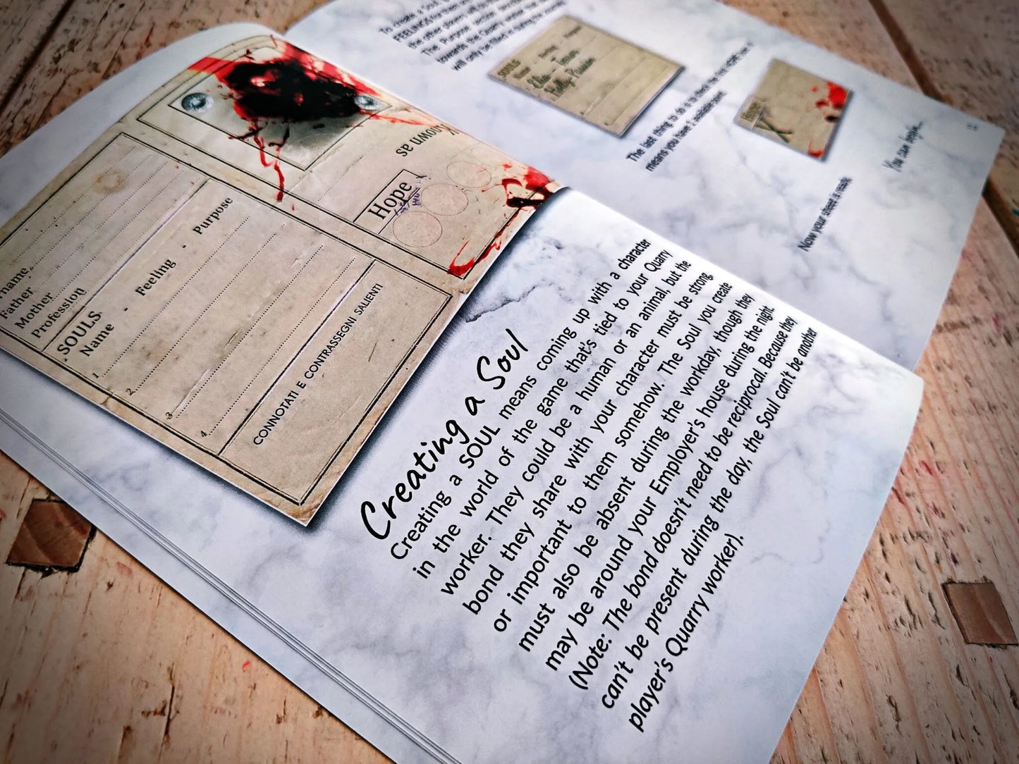Vinca (RPG  Book + PDF)  Solo Journaling Zine