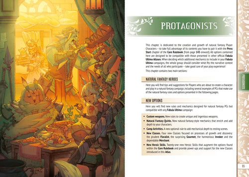 Fabula Ultima Atlas: Natural Fantasy (RPG Expansion + PDF)