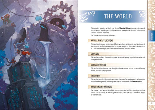 Fabula Ultima Atlas: Natural Fantasy (RPG Expansion + PDF)