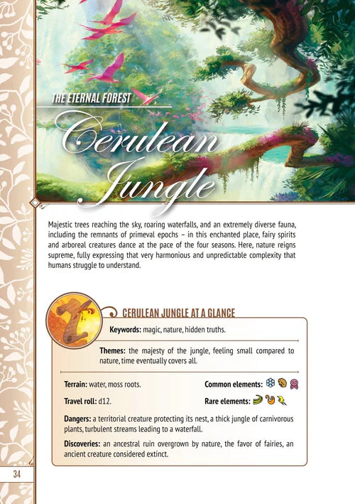 Fabula Ultima Atlas: Natural Fantasy (RPG Expansion + PDF)