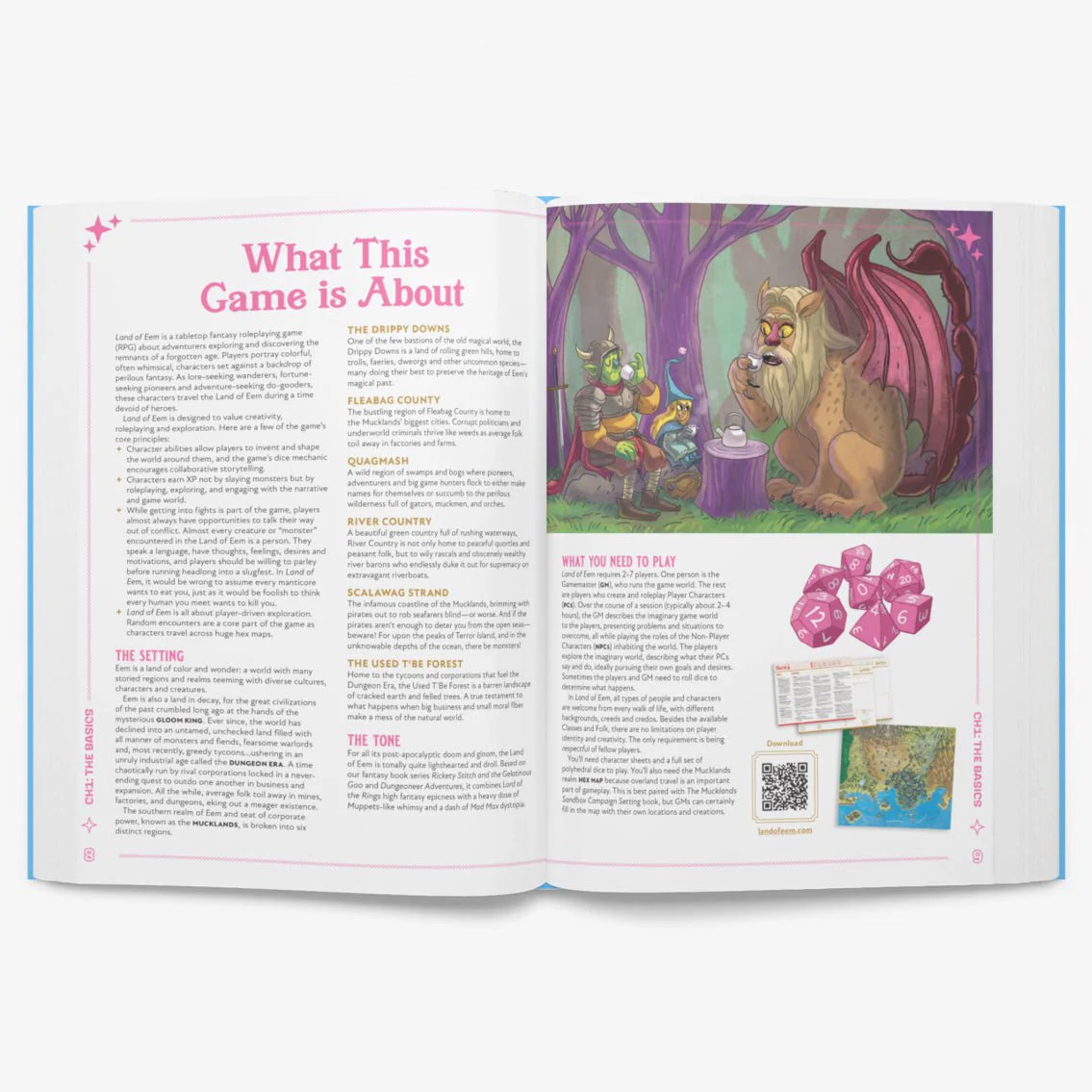 Land of Eem (RPG Book + PDF) Hardcover