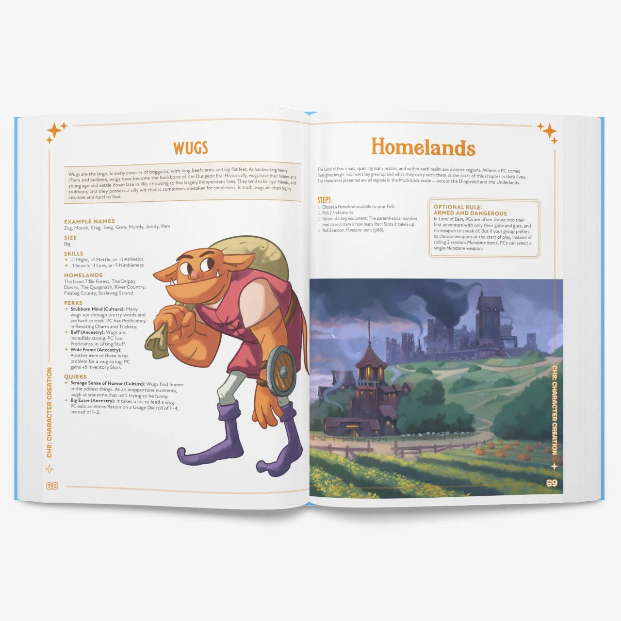 Land of Eem (RPG Book + PDF) Hardcover