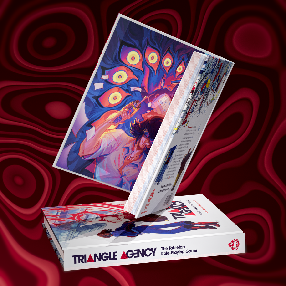 Triangle Agency (RPG Book + PDF) Hardcover - LAST COPY!